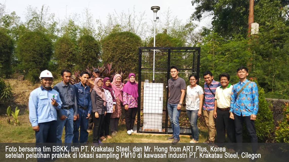 Pemantauan Materi Partikulat di Kawasan Industri di Indonesia